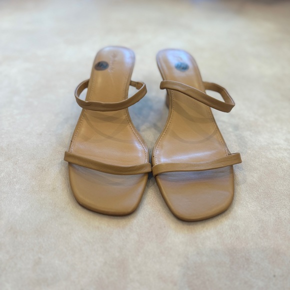 Madewell The Kimmy Wedge Sandal • sizes 7.5, 8, 8.5, 10 • NR003 • Amber Brown - Picture 5 of 13